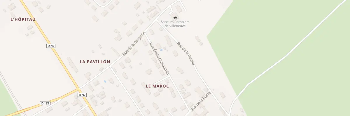 Plan du 6 Rue de la Feuille à Villeneuve-sur-Allier