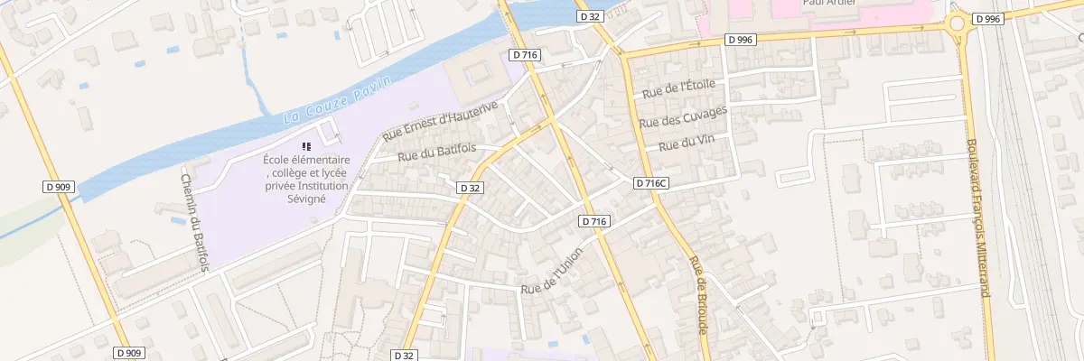 Plan du 14 Rue Petite Ancienne Caserne à Issoire