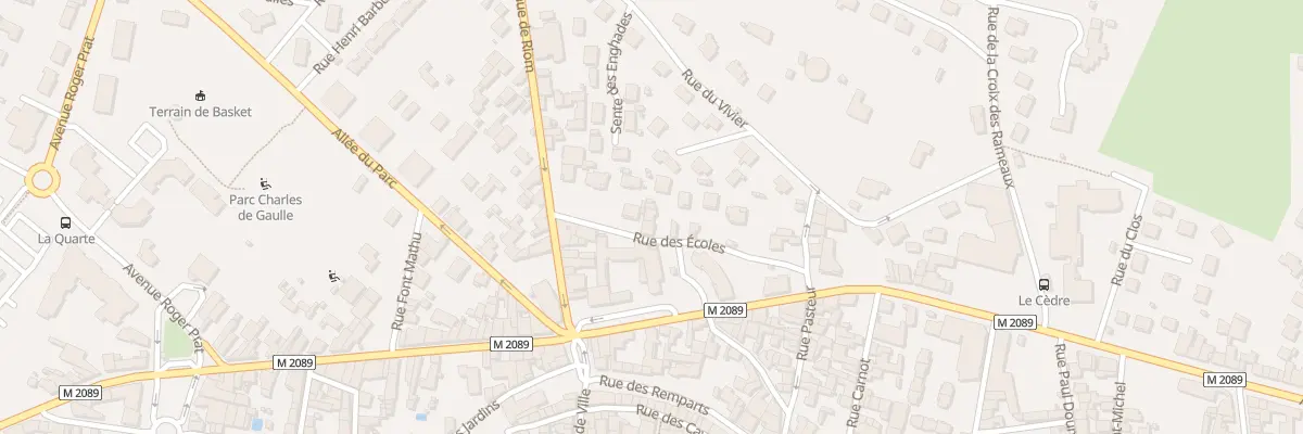 Plan du 9003 Rue des Ecoles à Pont-du-Château