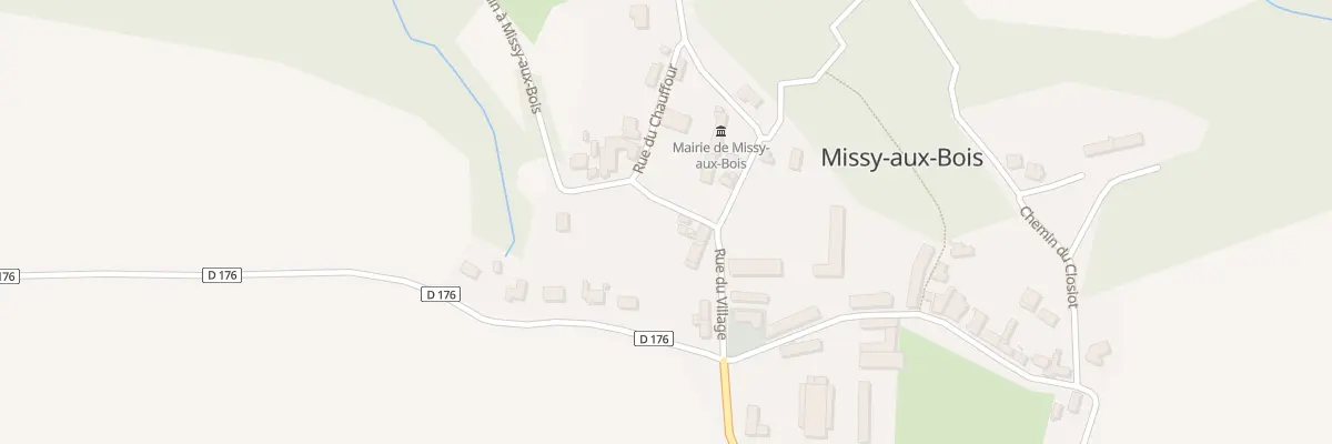 Plan du 2 Rue de la Vallée à Missy-aux-Bois
