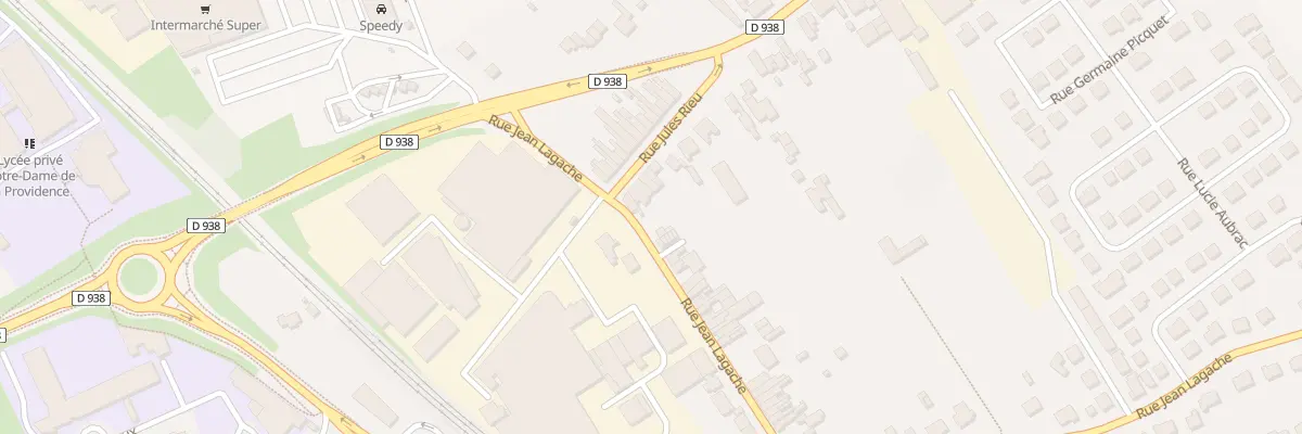 Plan du 4 Rue Jules Rieu à Orchies