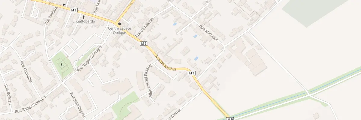Plan du 55B Rue de Néchin à Leers