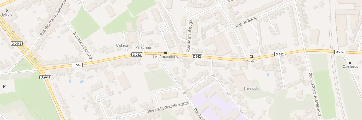 Plan du 72 Rue de Solesmes à Cambrai