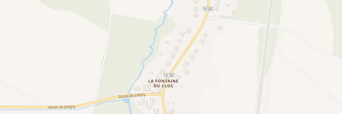 Plan du 5 Rue Lucien Garnier à Chalmaison