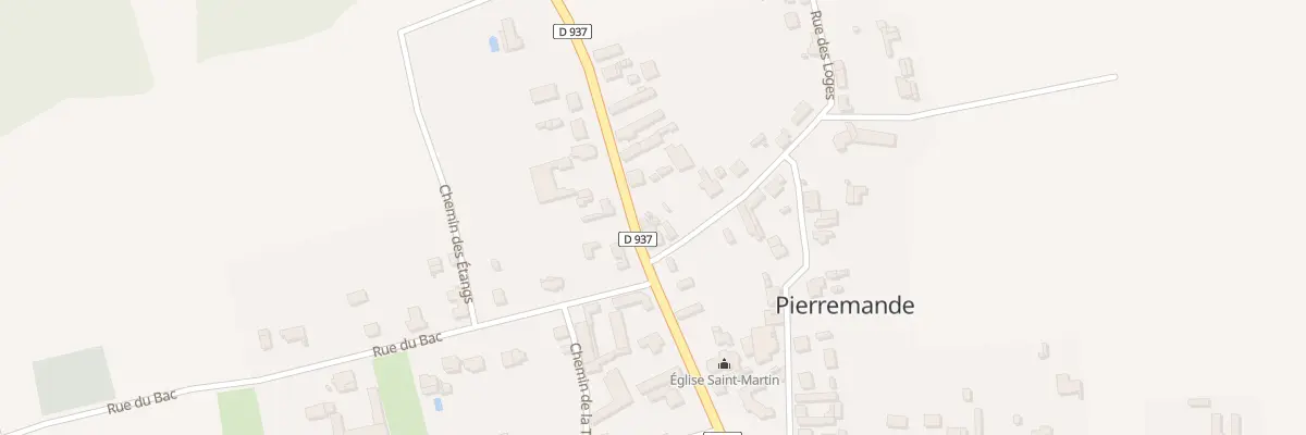 Plan du 19 Rue de Soissons à Pierremande