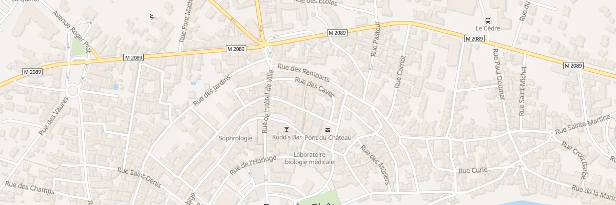 Plan du 10 Rue du Grand Four à Pont-du-Château