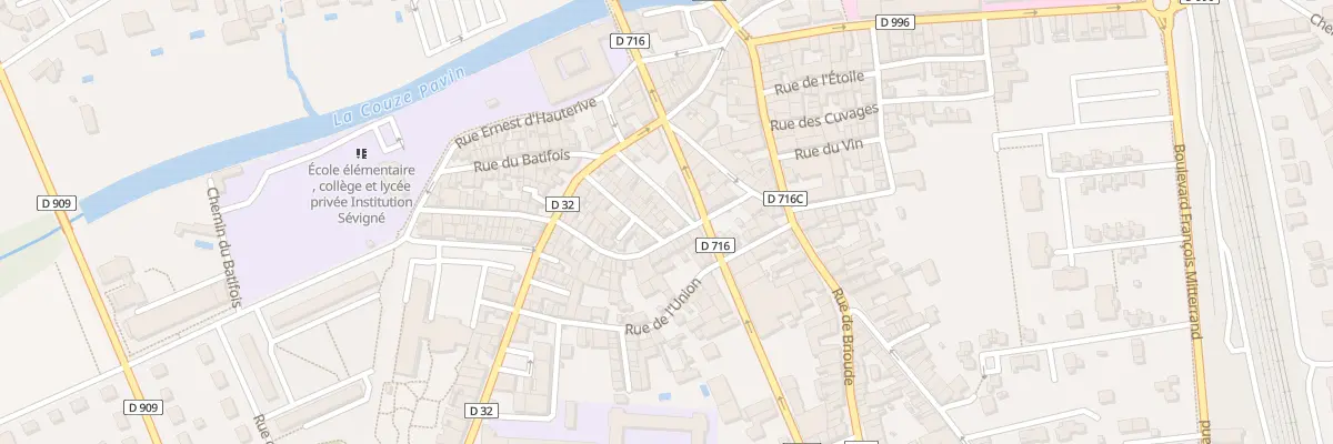 Plan du 10 Rue Saint Pierre à Issoire