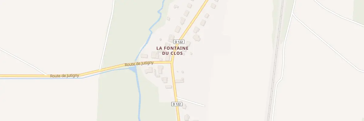 Plan du 16 Rue Lucien Garnier à Chalmaison