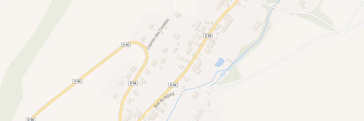 Plan du 9 Gr Grande Rue à Saconin-et-Breuil