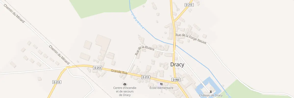Plan du 4 Rue de la Rivière à Dracy