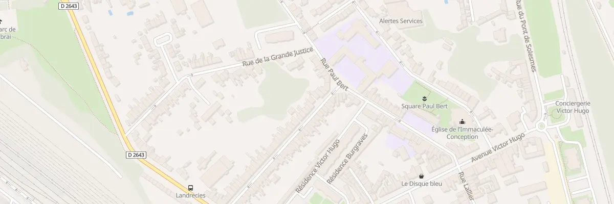 Plan du 59 Rue Jean Mace à Cambrai