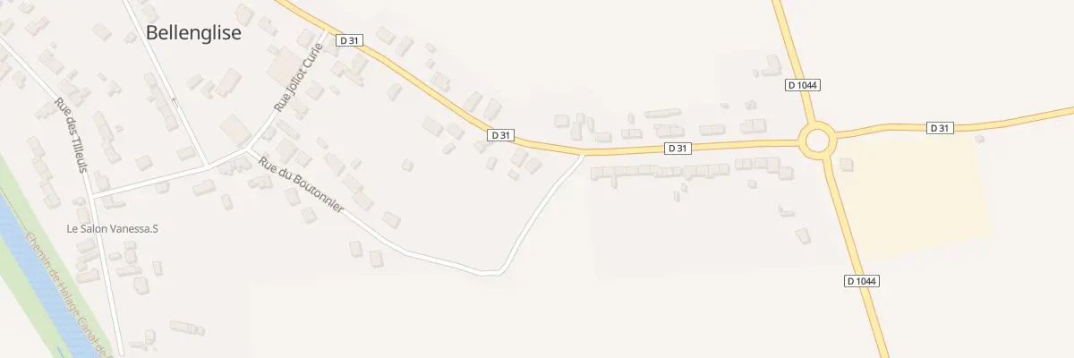 Plan du 23 Rue du 87ème à Bellenglise