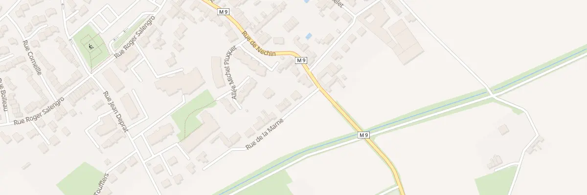Plan du 2 Rue de la Marne à Leers