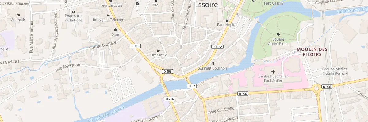 Plan du 43 Rue du Pont à Issoire