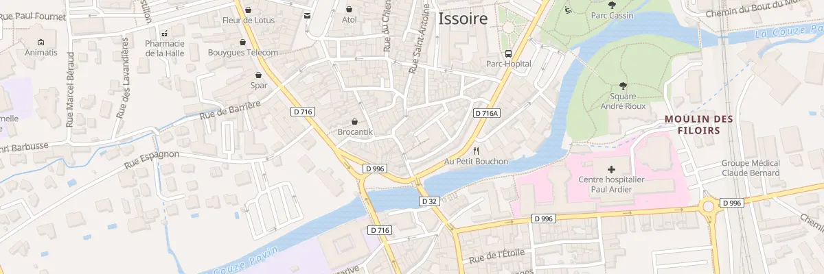 Plan du 43 Rue du Pont à Issoire