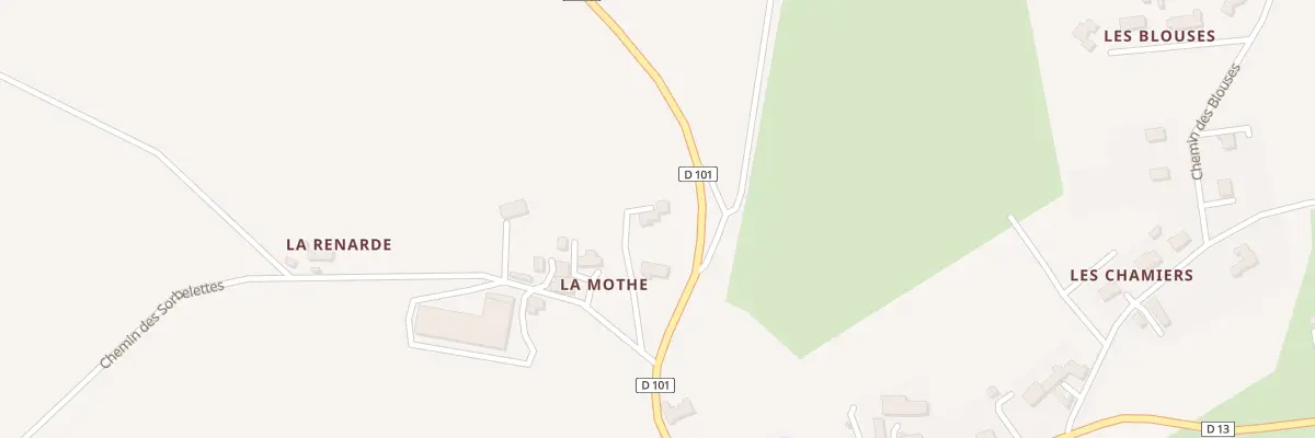 Plan du 5231 La Motte à Montilly