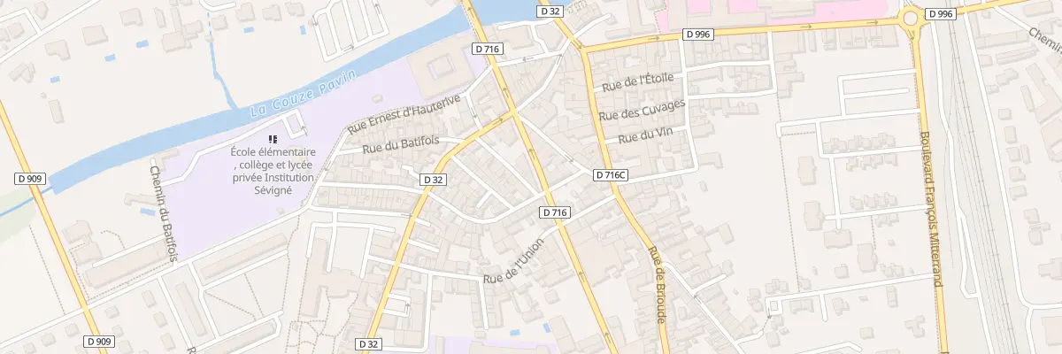 Plan du 7 Rue Petite Ancienne Caserne à Issoire