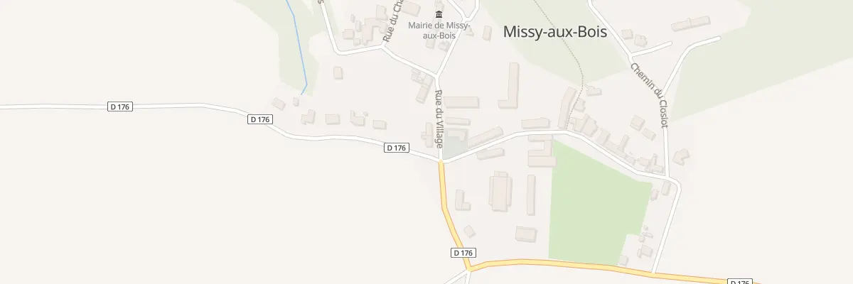 Plan du 7 Rue du Village à Missy-aux-Bois