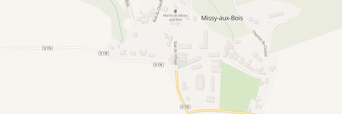 Plan du 5 Rue du Village à Missy-aux-Bois