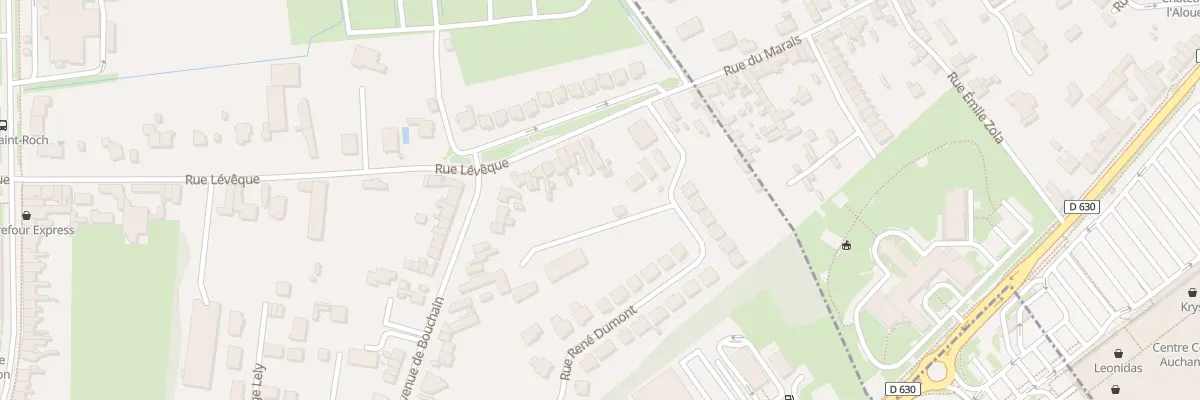 Plan du 112 Rue Lévêque à Cambrai