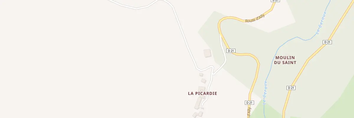 Plan du 5035 La Picardie à La Chapelle-Laurent