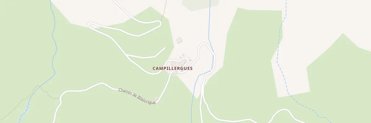 Plan du 5028 Hameau de Campillergues à Brenas