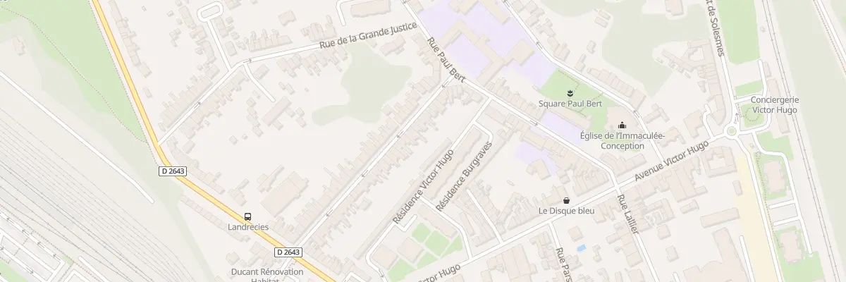 Plan du 42B Rue Jean Mace à Cambrai