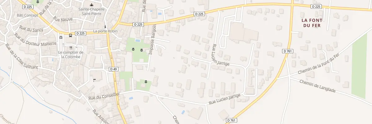 Plan du 415 Rue Lucien Jarrige à Vic-le-Comte