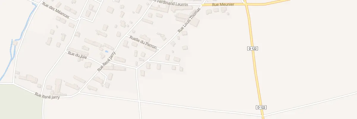 Plan du 12B Rue Louis Thomas à Chalmaison