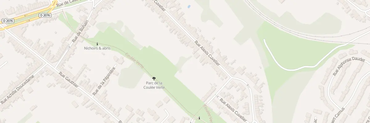 Plan du 64 Rue Alexis Cuvelier à Cambrai
