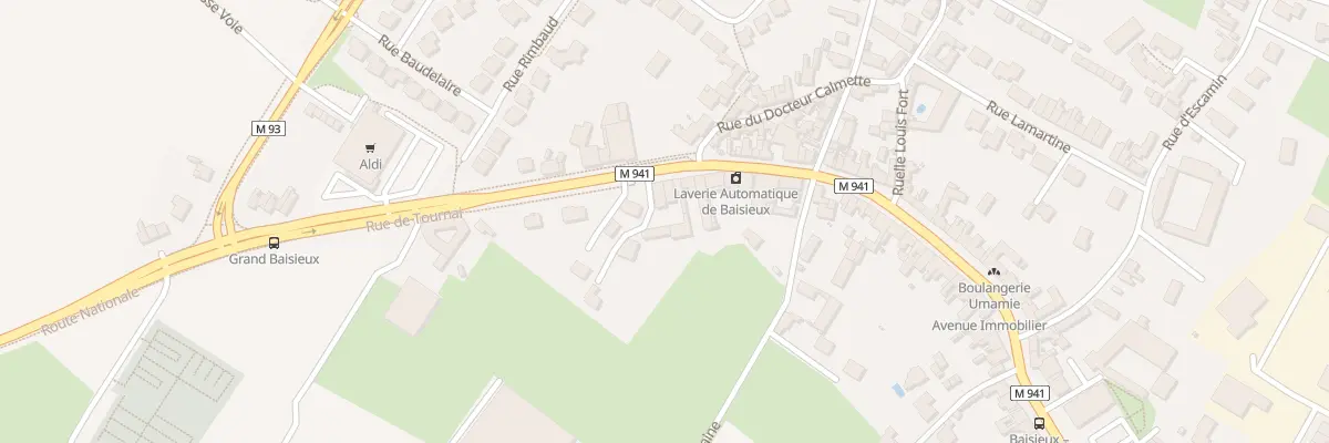 Plan du 5D Rue de Tournai à Baisieux
