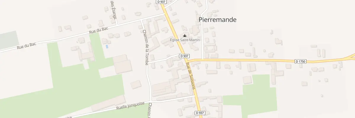 Plan du 26 Rue de Soissons à Pierremande