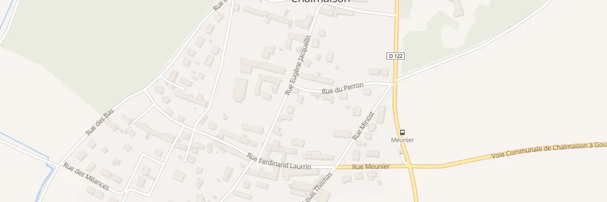 Plan du 8B Rue Eugéne Jacquelin à Chalmaison