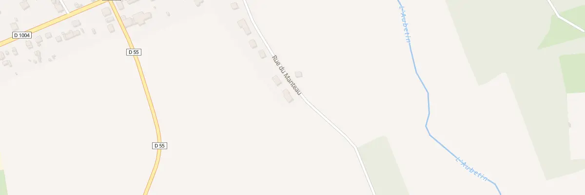 Plan du 232 Rue du Manteau à Beton-Bazoches