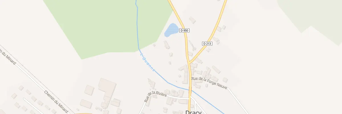 Plan du 11 Rue du Chateau à Dracy