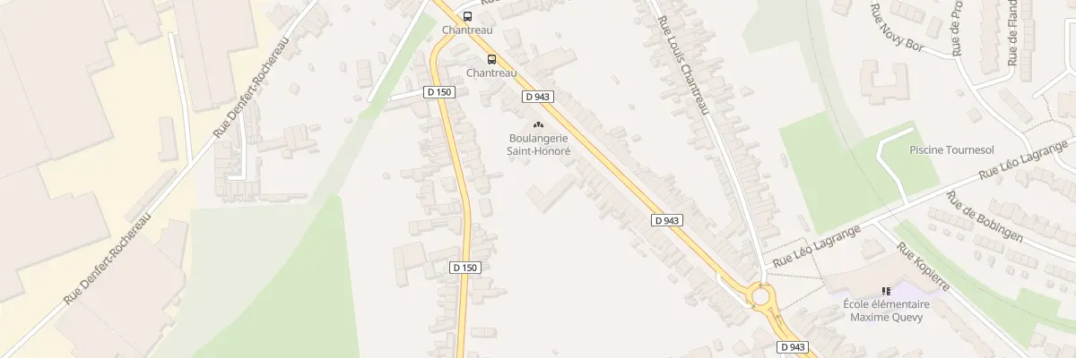 Plan du 40 Bd Drion à Aniche