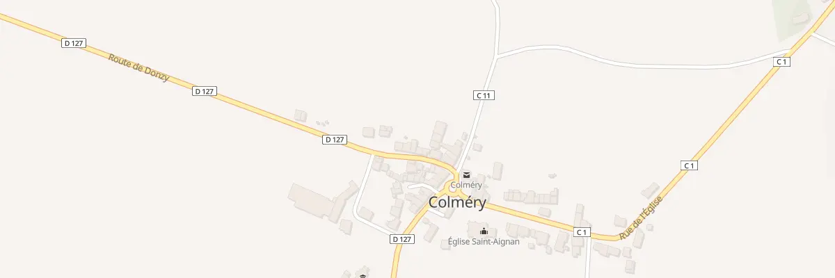 Plan du 10 Rte de Donzy à Colméry