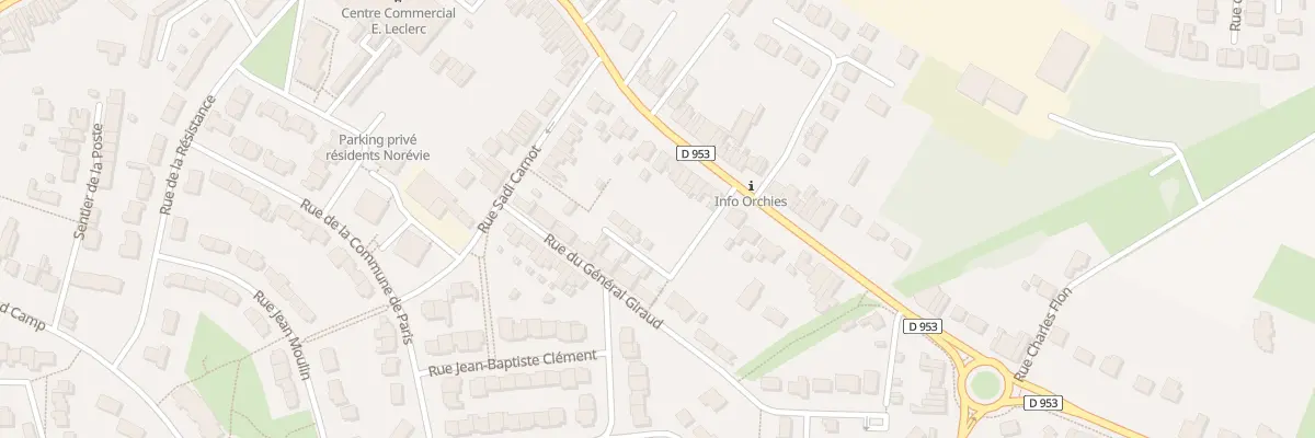 Plan du 86 Rue Claude Jean à Orchies