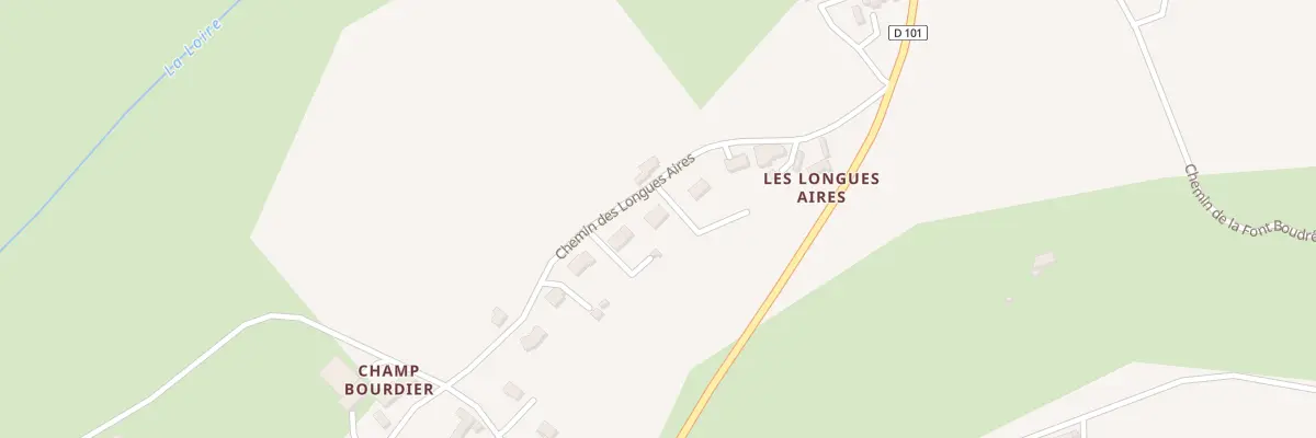 Plan du 7 Che des Longues Aires à Montilly