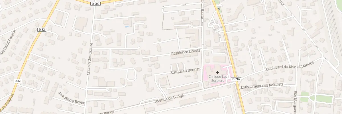 Plan du 22 Rue de la Liberté à Issoire