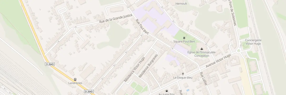 Plan du 54 Rue Jean Mace à Cambrai