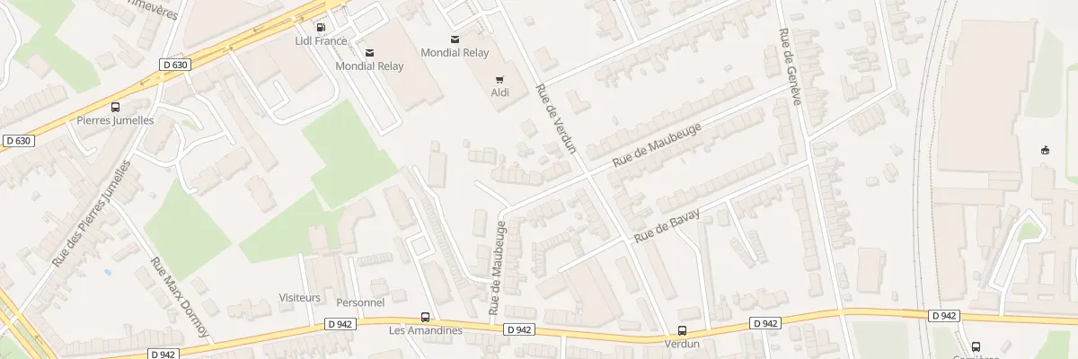 Plan du 37 Rue de Maubeuge à Cambrai