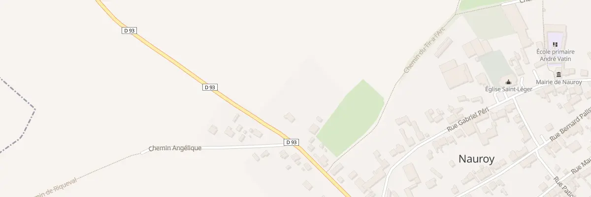 Plan du 14 Rue Lénine à Nauroy