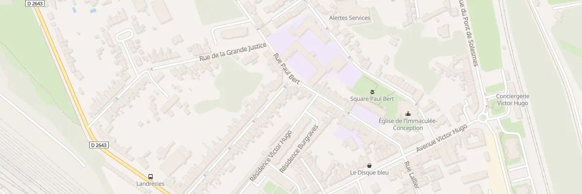 Plan du 62 Rue Jean Mace à Cambrai