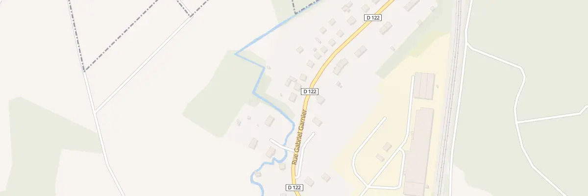 Plan du 25 Rue Gabriel Garnier à Chalmaison