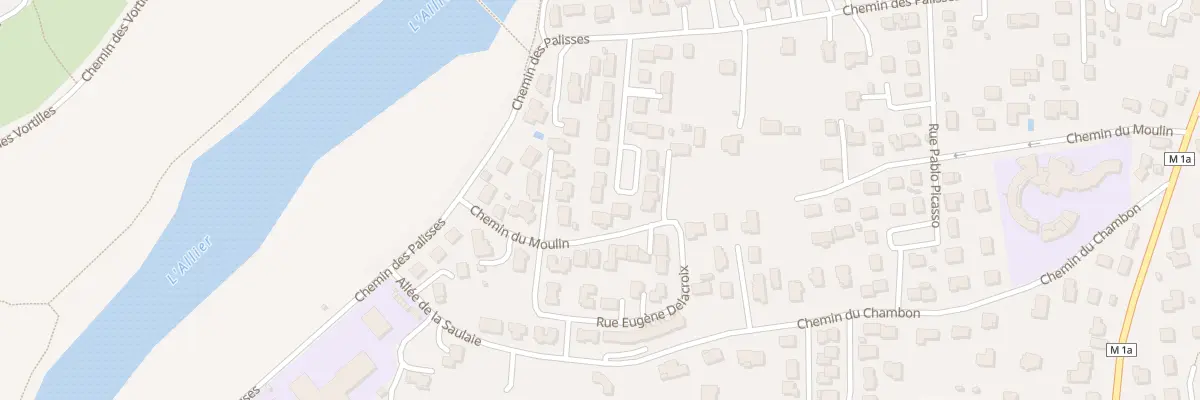 Plan du 14 Rue Paul Gauguin à Pont-du-Château