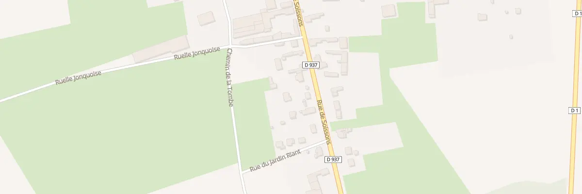 Plan du 40T Rue de Soissons à Pierremande