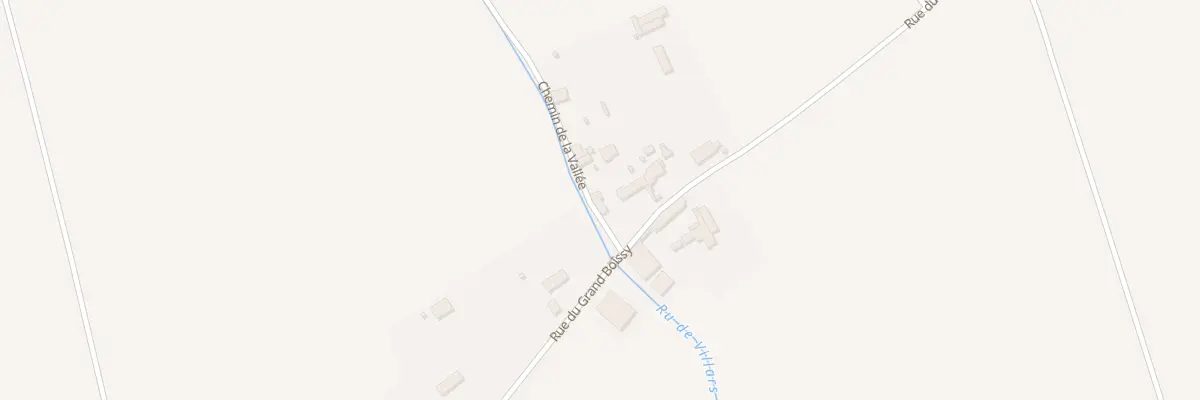 Plan du 1 Che de la Vallée à Saint-Hilliers