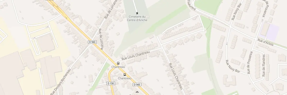 Plan du 19 Rue Louis Chantreau à Aniche