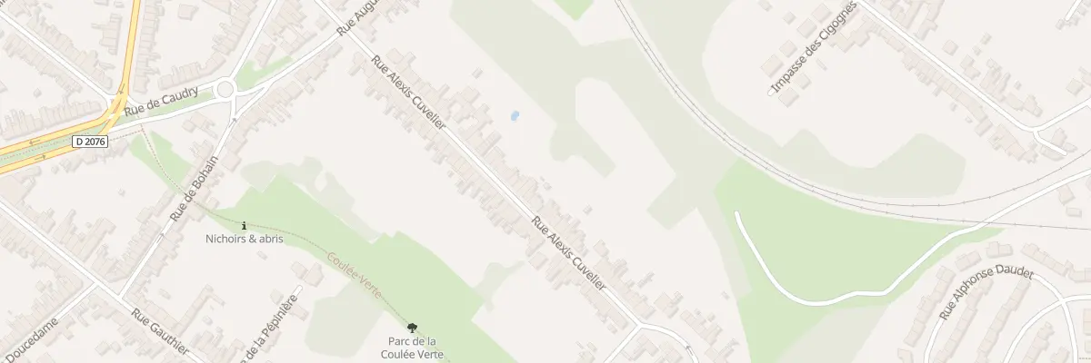 Plan du 49 Rue Alexis Cuvelier à Cambrai